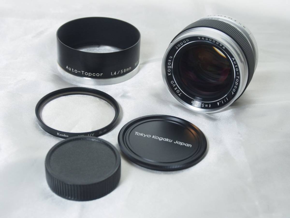 希少 中古 COSINA Tokyo Kogaku Auto Topcor 58mm F1.4 M42 復刻 希少 中古 COSINA Tokyo Kogaku Auto Topcor 58mm F1.4 M42 復刻