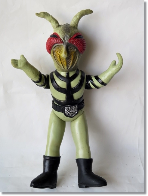 旧バンダイソフビ‼️仮面ライダー怪人❣️カニバブラー⁉️当時物