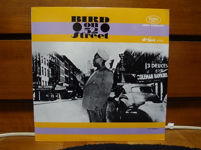 CHARLIE PARKER チャーリー・パーカー Bird On 52nd Street Germany盤 LP レコード ジャズ OJC-114 (F-6011)_画像1