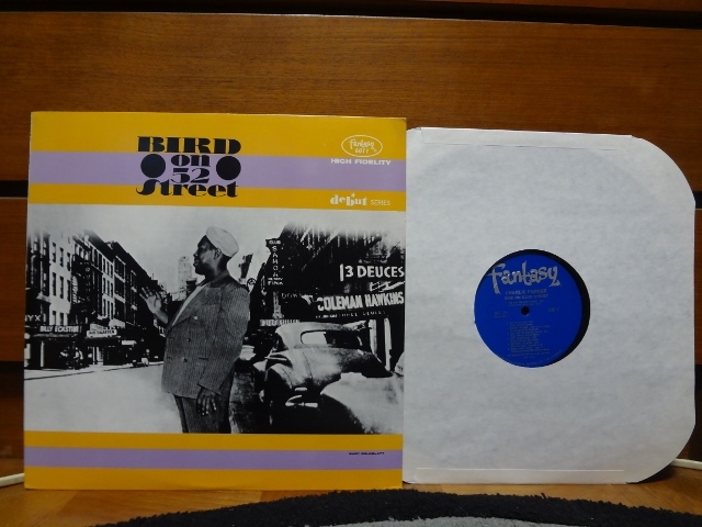 CHARLIE PARKER チャーリー・パーカー Bird On 52nd Street Germany盤 LP レコード ジャズ OJC-114 (F-6011)_画像2
