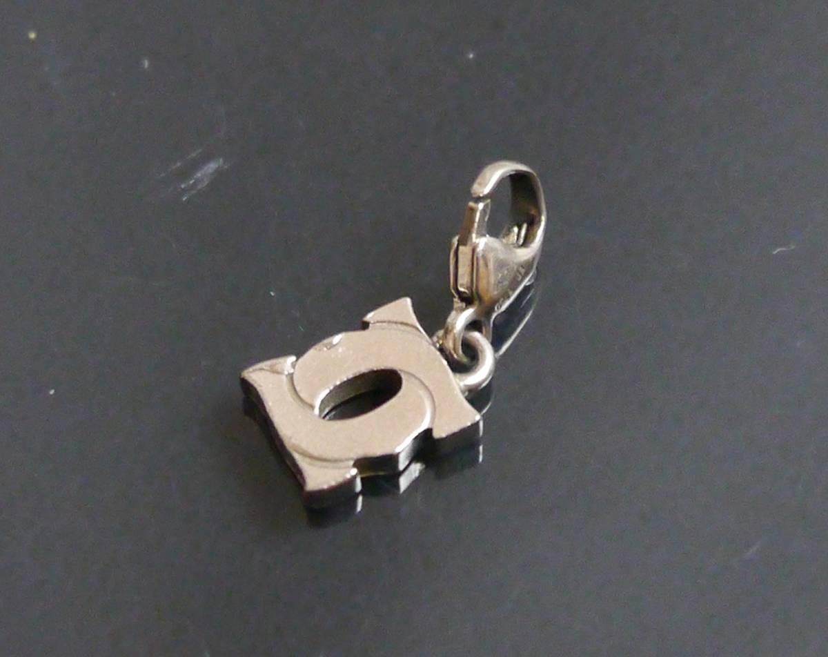 美品 カルティエ ベビー 2C ホワイトゴールド 750 K18 キーホルダー