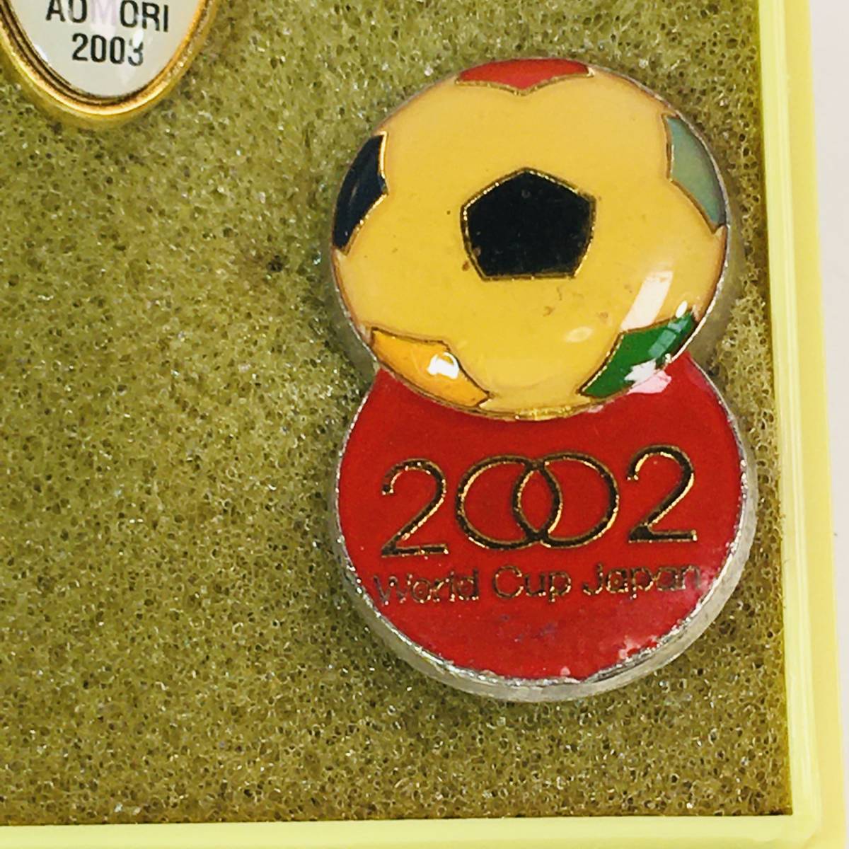 サッカー　ワールドカップ　2002 公式グッズ　ピンバッチ　セット　バッジ_画像3
