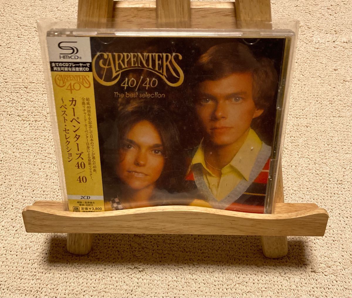 カーペンターズ　40/40 ベストセレクション  SHM-CD リマスター