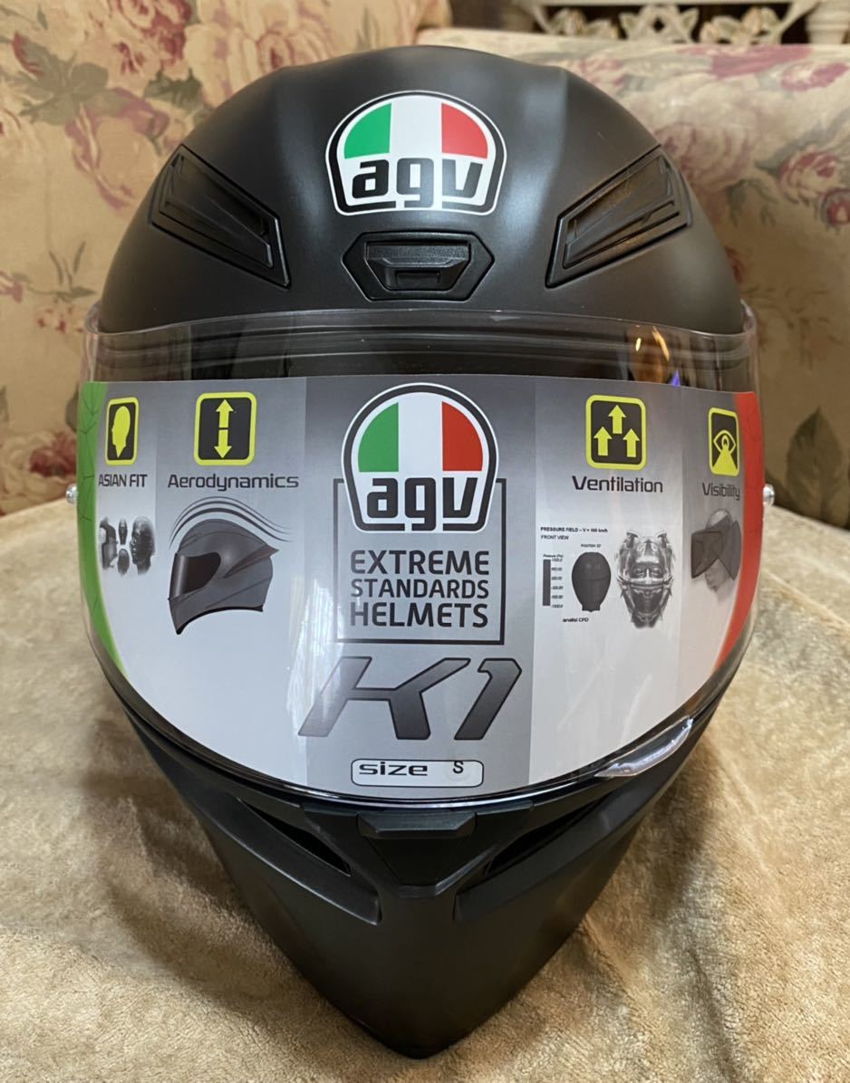 売れ筋商品 AGV K1 K1 サイズL ソリッドブラック AGV サイズL - die