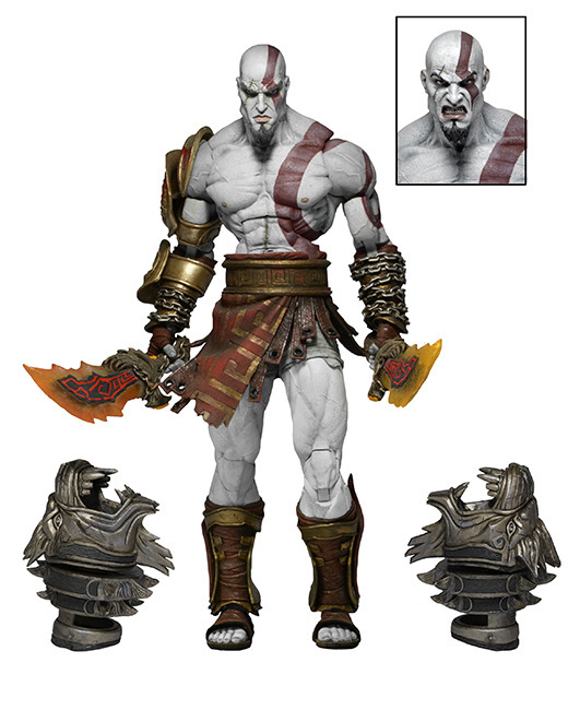１円スタート！送料無料！NECA God of War 3 Ultimate Kratos Action Figure 17cm クレイトス 可動　アクションフィギュア_画像7