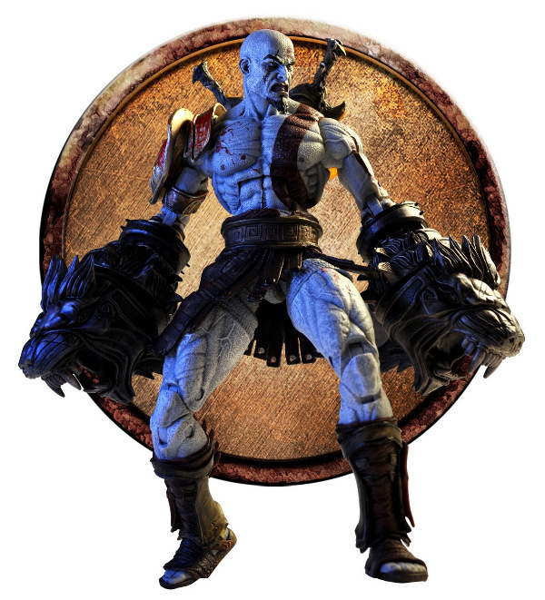 １円スタート！送料無料！NECA God of War 3 Ultimate Kratos Action Figure 17cm クレイトス 可動　アクションフィギュア_画像5