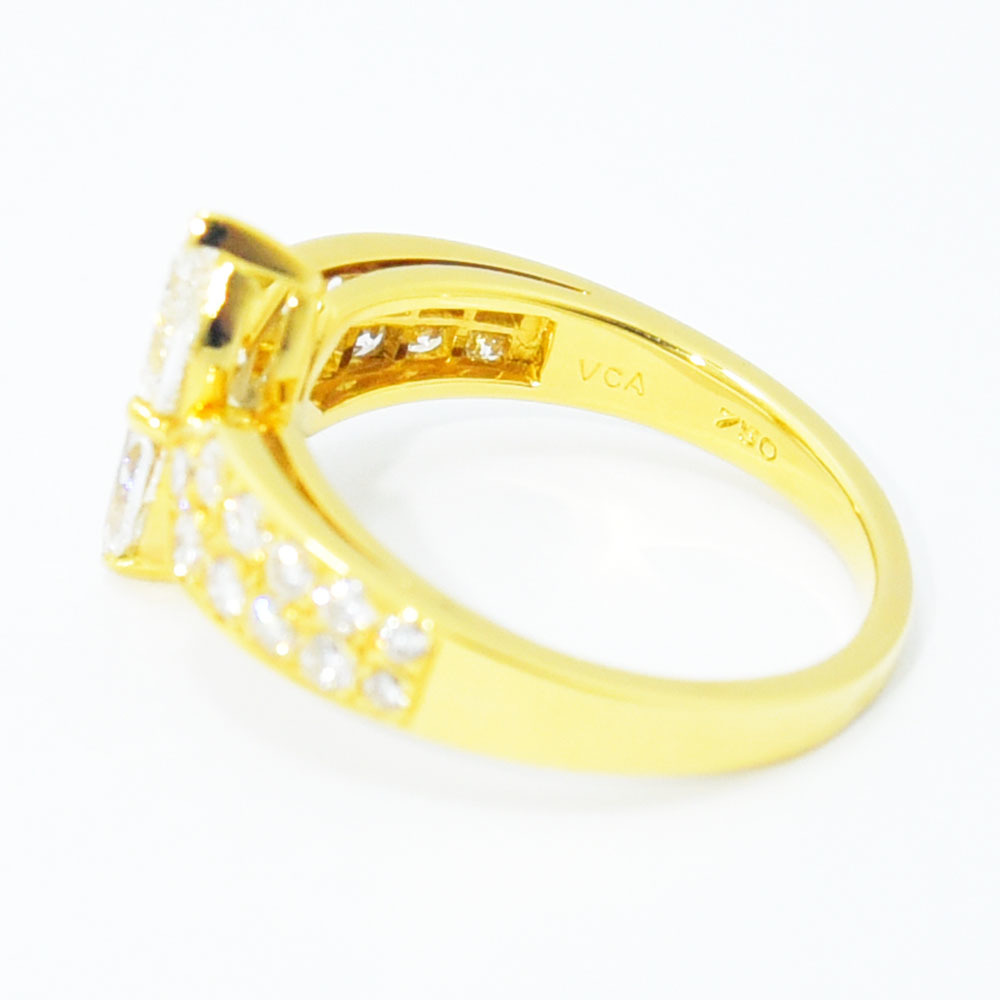  Van Cleef & Arpels ring Van Cleef & Arpels ring ma- Kiss diamond K18 750 approximately 13 number new goods finishing used 