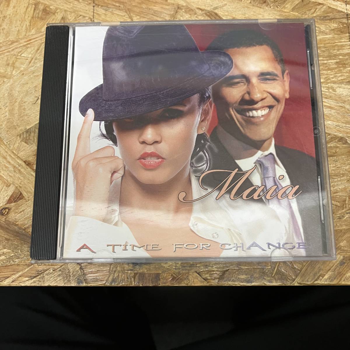 奥棚●横 HIPHOP,R&B MAIA - A TIME FOR CHANGE シングル,INDIE! CD 中古品_画像1