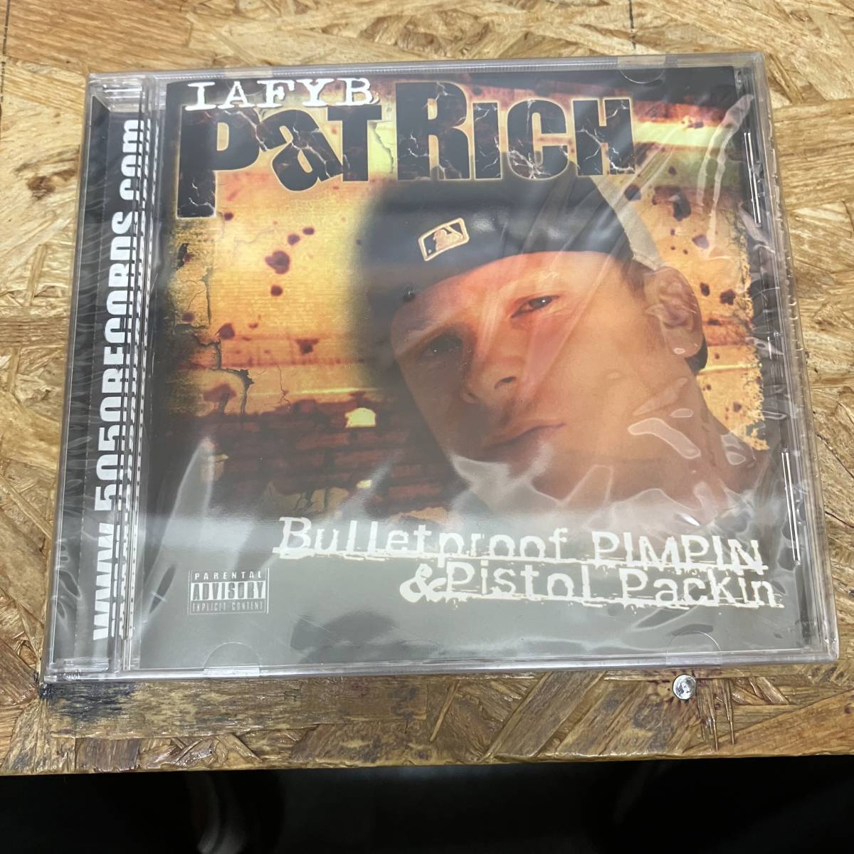 ● HIPHOP,R&B PAT RICH - BULLETPROOF PIMPIN & PISTOL PACKIN アルバム,G-RAP! CD 中古品_画像1