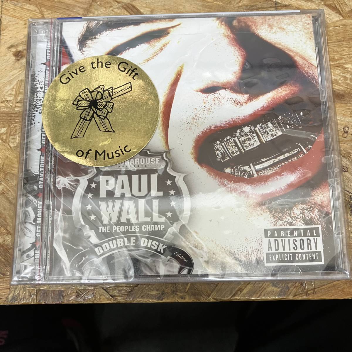 ● HIPHOP,R&B PAUL WALL - THE PEOPLES CHAMP アルバム,名作! CD 中古品_画像1