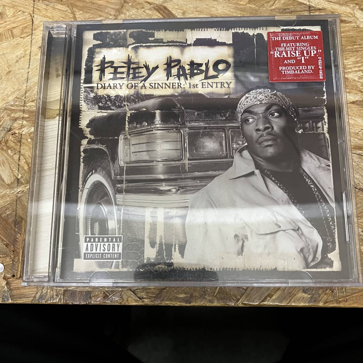● HIPHOP,R&B PETEY PABLO - DIARY OF A SINNER: 1ST ENTRY アルバム,名作! CD 中古品_画像1