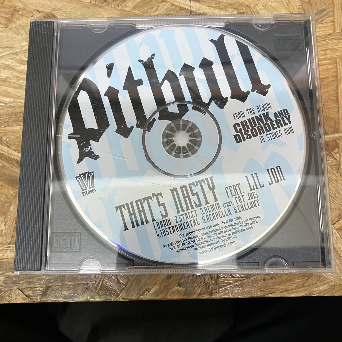 ● HIPHOP,R&B PITBULL - THAT'S NASTY FEAT LIL JON INST,シングル! CD 中古品_画像1