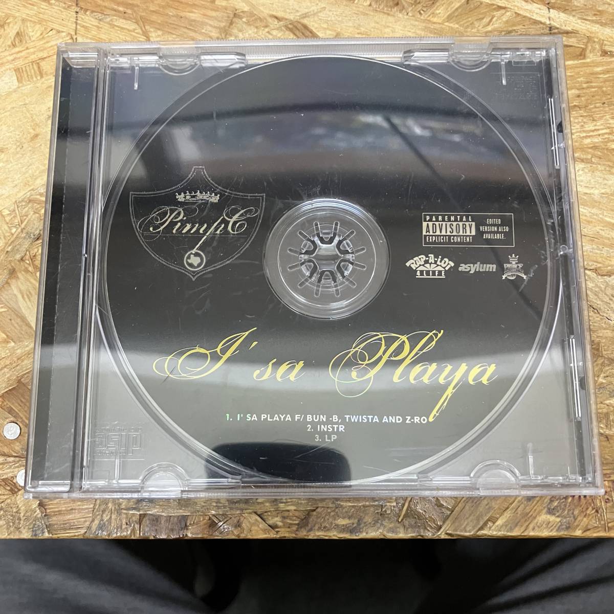 ● HIPHOP,R&B PIMP C - I'SA PLAYA INST,シングル!! CD 中古品_画像1