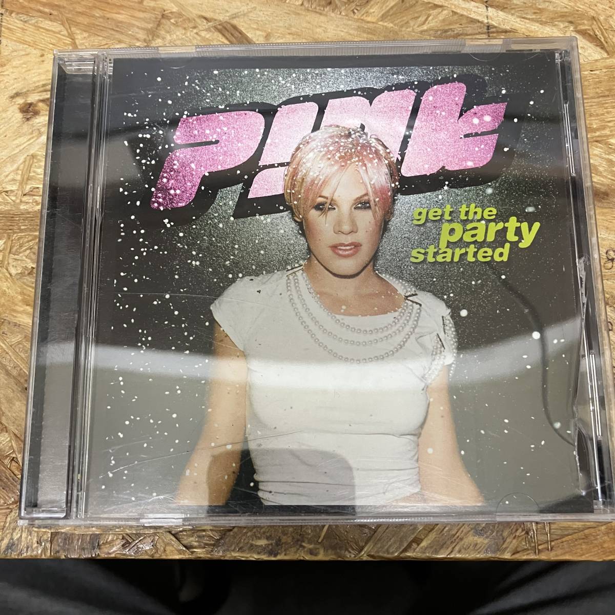 ● HIPHOP,R&B PINK - GET THE PARTY STARTED INST,シングル!,PROMO盤! CD 中古品_画像1