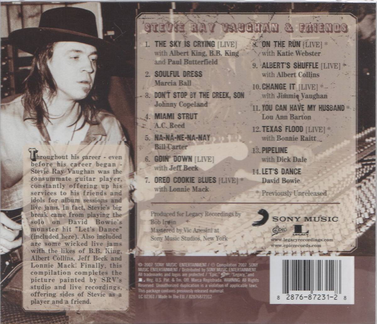 【CD】STEVIE RAY VAUGHAN & FRIENDS - SOLOS,SESSIONS & ENCORES_画像3