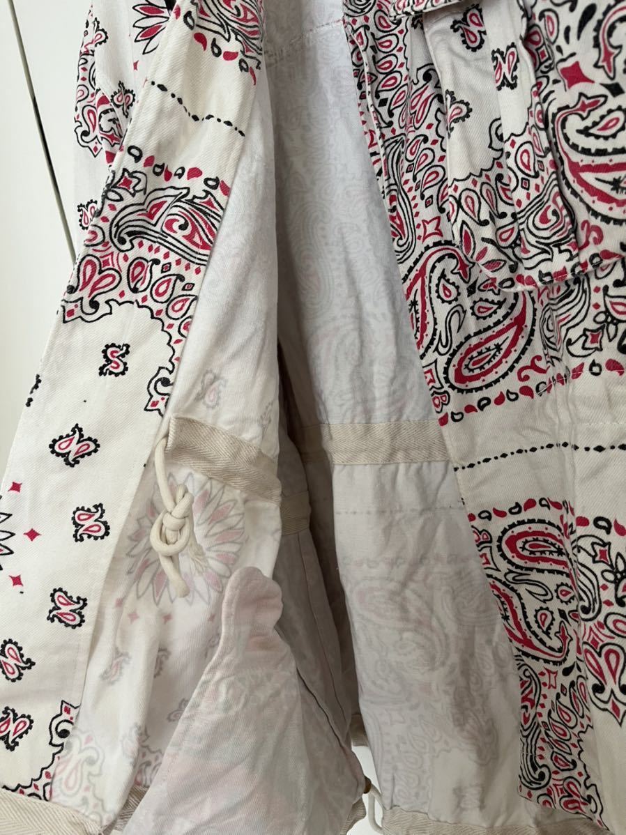22ss sacai man bandana paisley denim jacket ヴィンテージ 22ss sacai man bandana paisley denim jacket ヴィンテージ