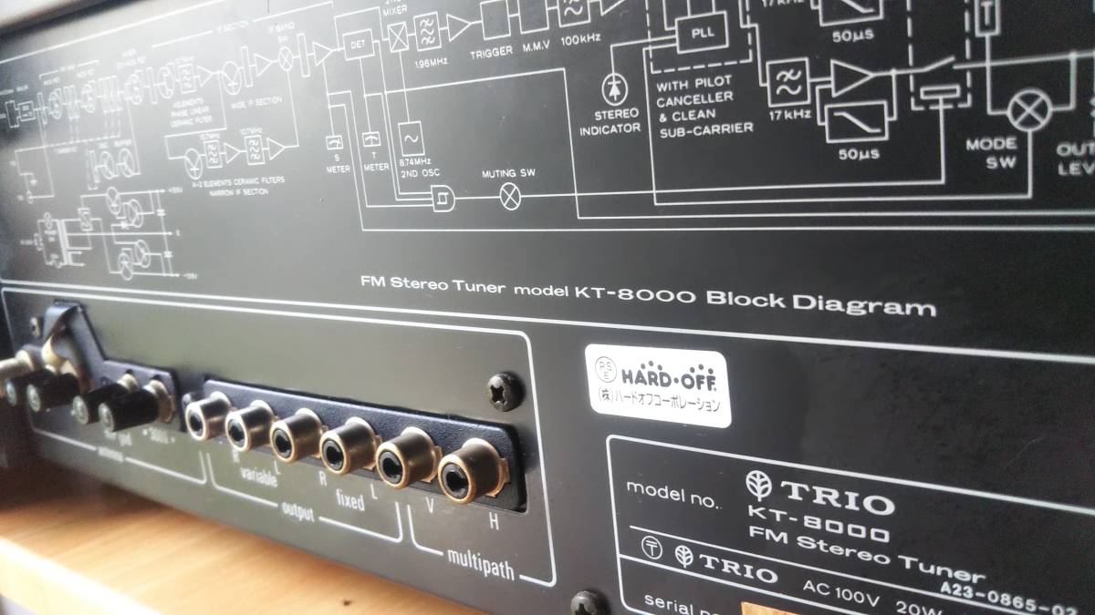 TRIO KT-8000 動作確認品_画像6