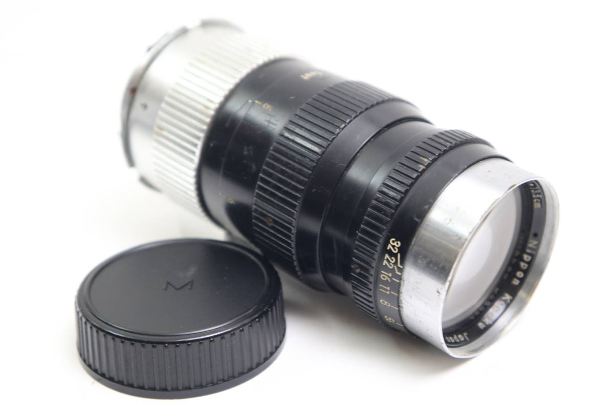 ◎Nikon ニコン NIKKOR-Q 13.5cm F3.5 Nippon Kogaku ジャンク品扱い_画像1