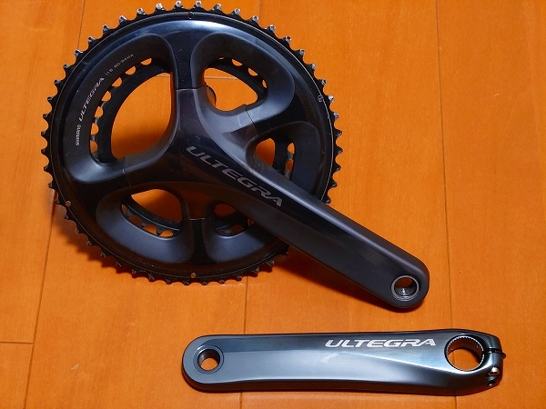SHIMANO ULTEGRA FC-6800 50-34 172.5mm シマノ アルテグラ FC 6800 素晴らしい シマノ6800アルテグラチェーンリングクランク172.5ミリ パーツ
