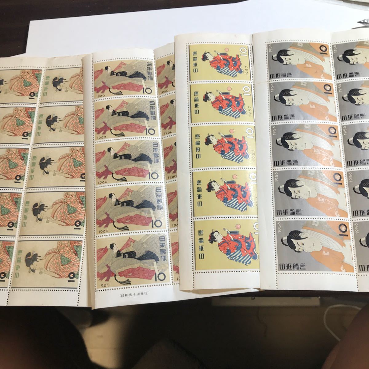 切手趣味週間切手シート4枚c193