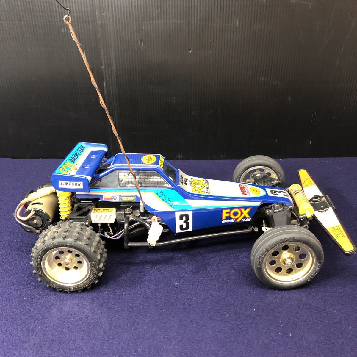 1/10ラジコン タミヤ FOX 当時物 Yahoo!オークション - TAMIYA the FOX 1/10 電動RCカー タミヤ