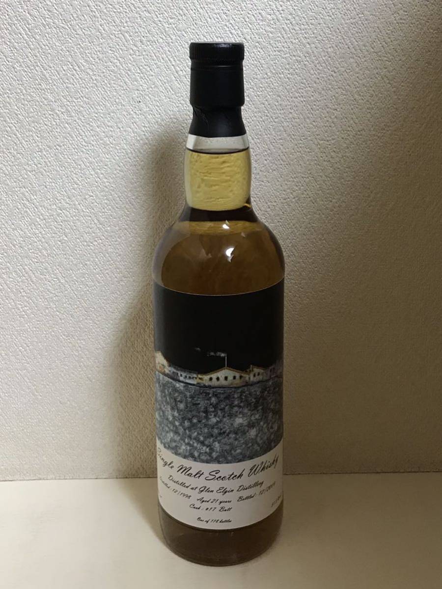 GLEN ELGIN グレンエルギン 夜と冒険 21年 1998 バット whisky