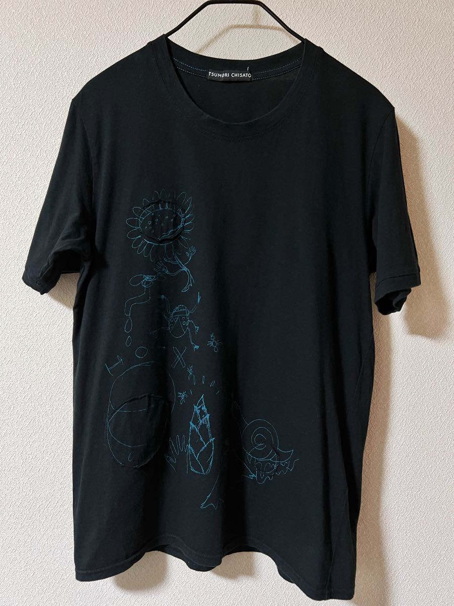 TSUMORI CHISATO ツモリチサト　Tee プリントTシャツ 半袖Tシャツ