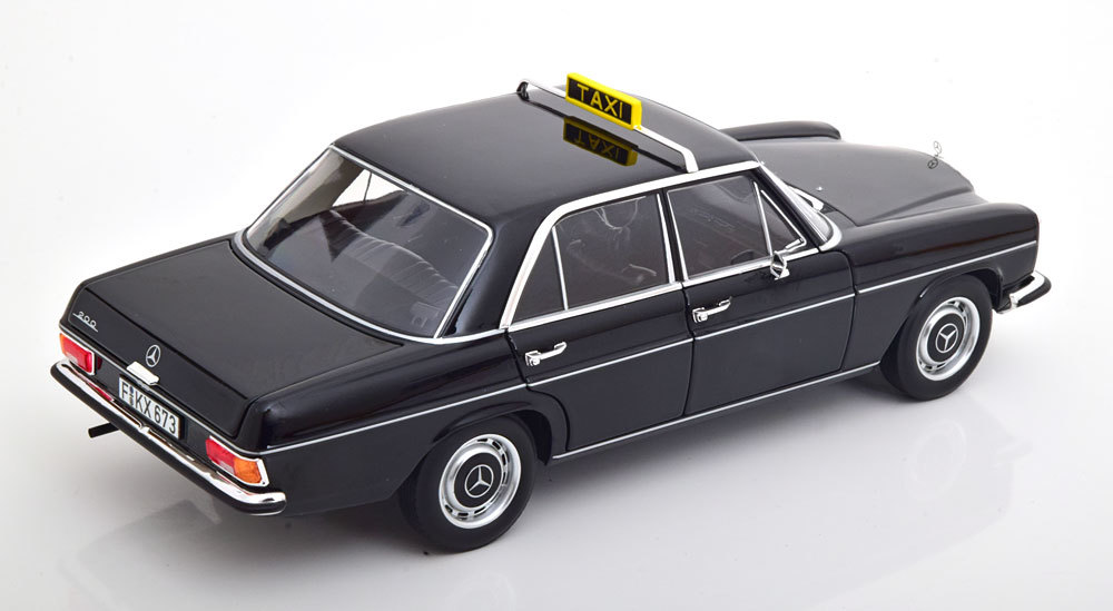 norev 1/18 Mercedes Benz 200/8 W115 Taxi 1968 black norev 1/18 Mercedes Benz 200/8 W115 Taxi 1968 black