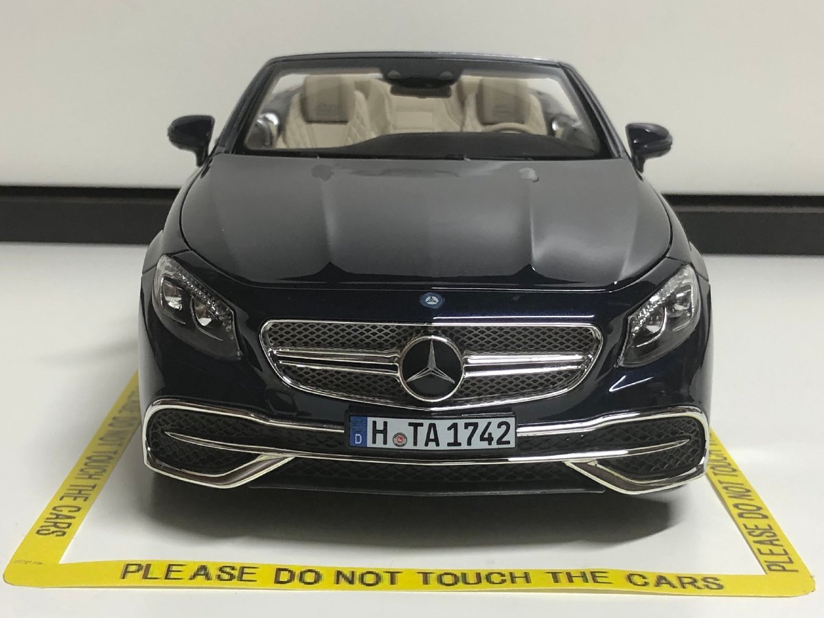 norev 1/18 Mercedes Benz Maybach S650 CABRIOLET darkblue norev 1/18 Mercedes Benz Maybach S650 CABRIOLET darkblue