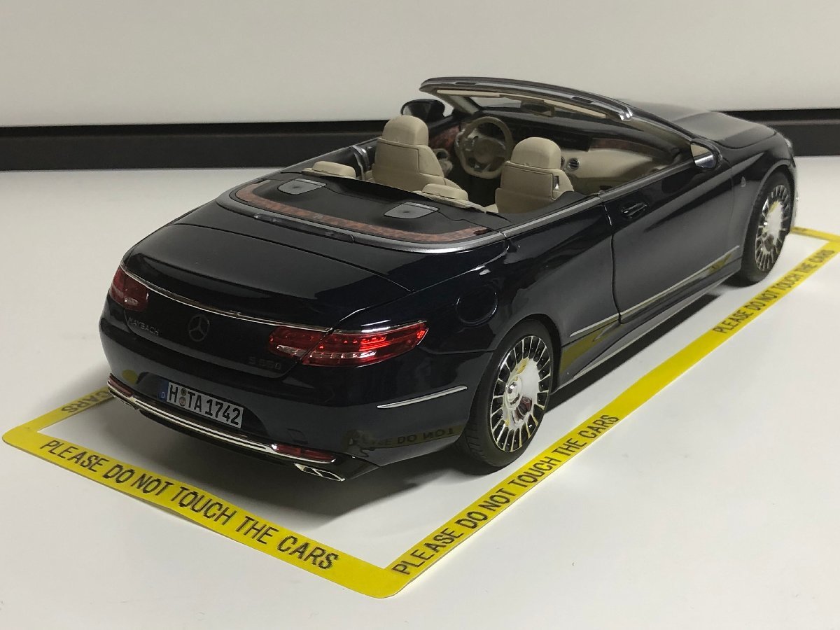norev 1/18 Mercedes Benz Maybach S650 CABRIOLET darkblue norev 1/18 Mercedes Benz Maybach S650 CABRIOLET darkblue