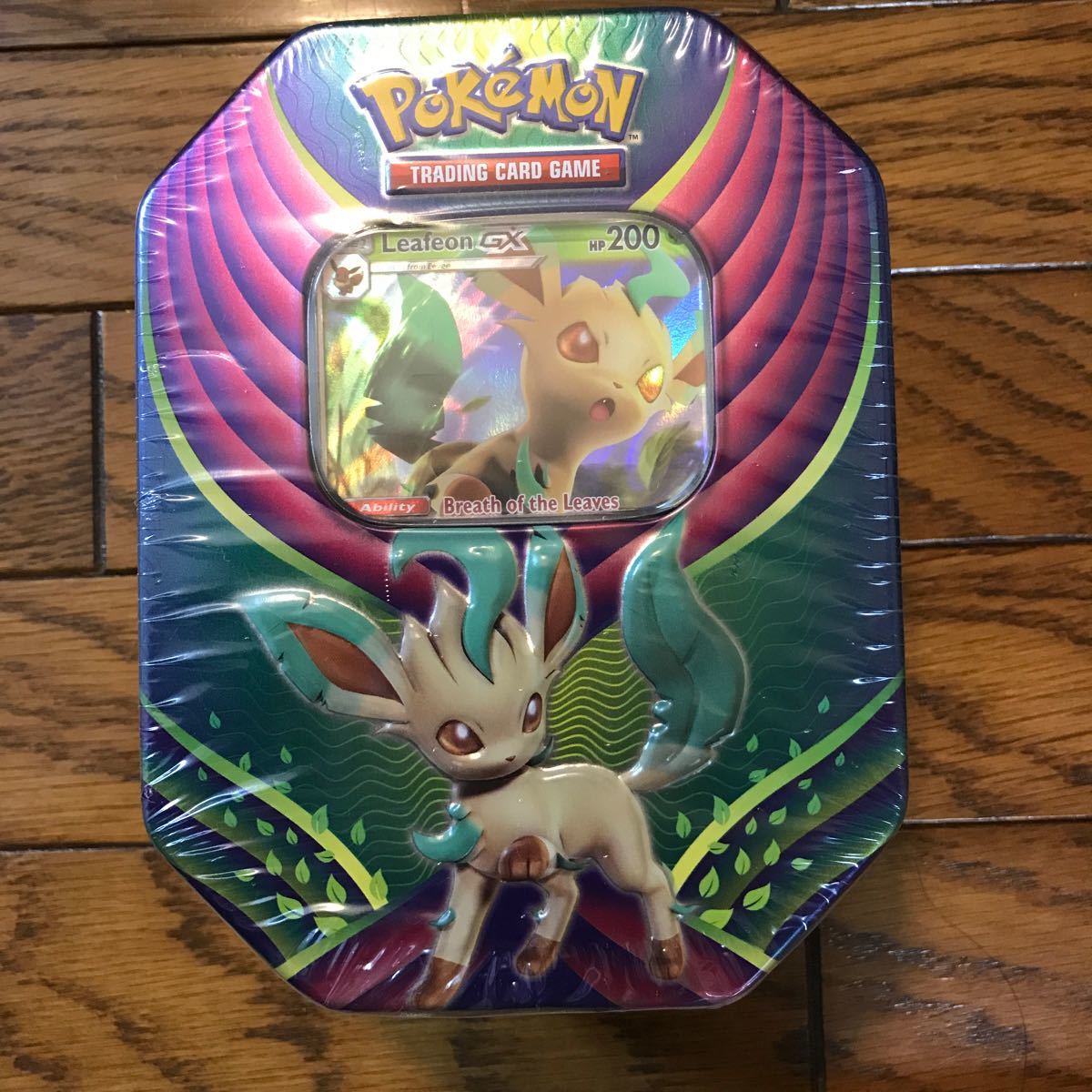 リーフィアGX tin缶 ティン缶 海外版 英語版 ポケモンカード リーフィアGX tin缶 ティン缶 海外版 英語版 ポケモンカード