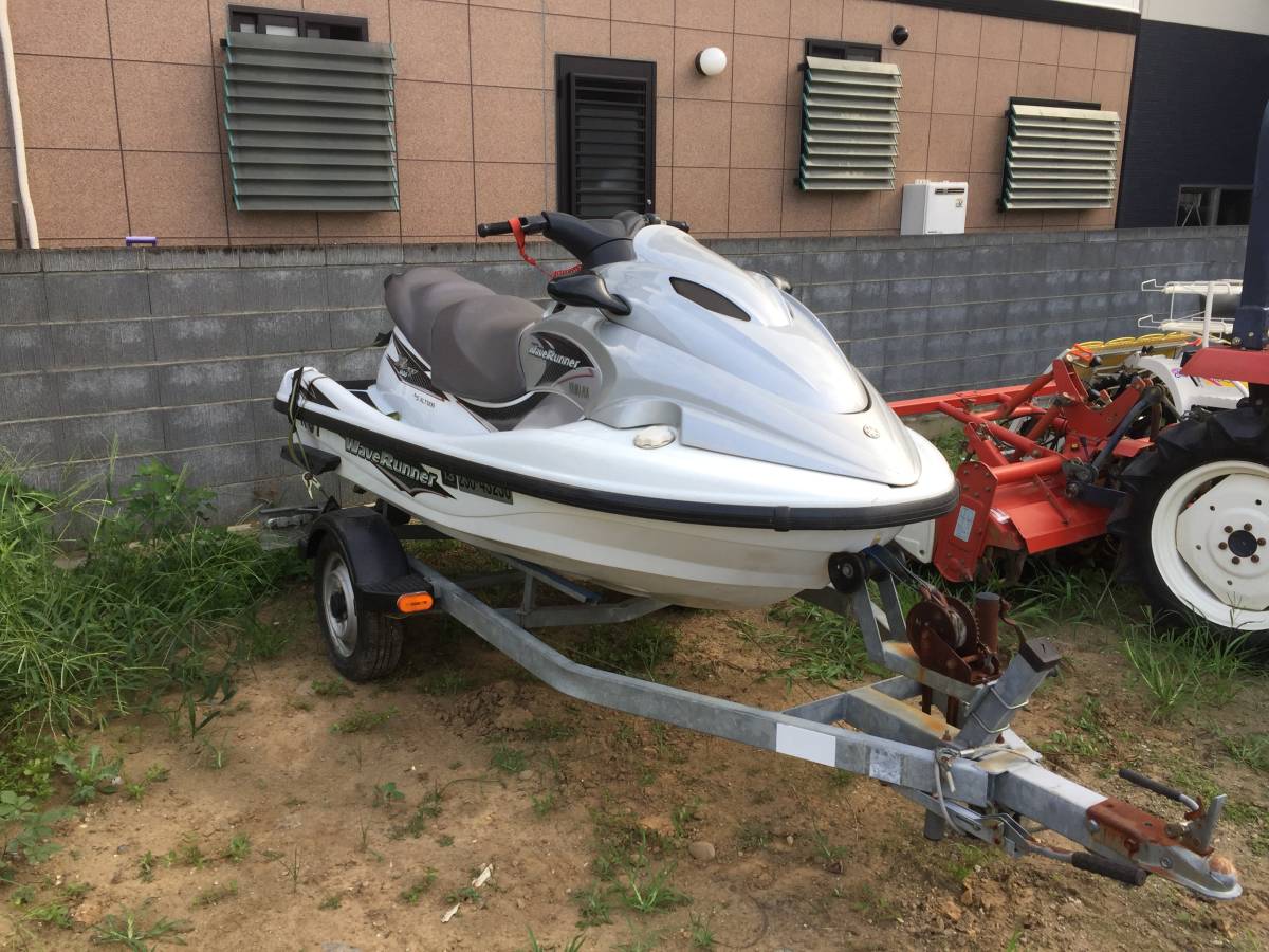 【長野発★トレーラー付!!★書類付!!】ヤマハ 名称:MJ-XA1200T 水上バイク ジェット FOV WaveRunner トレーラー取説有!! 格安☆売切_画像2