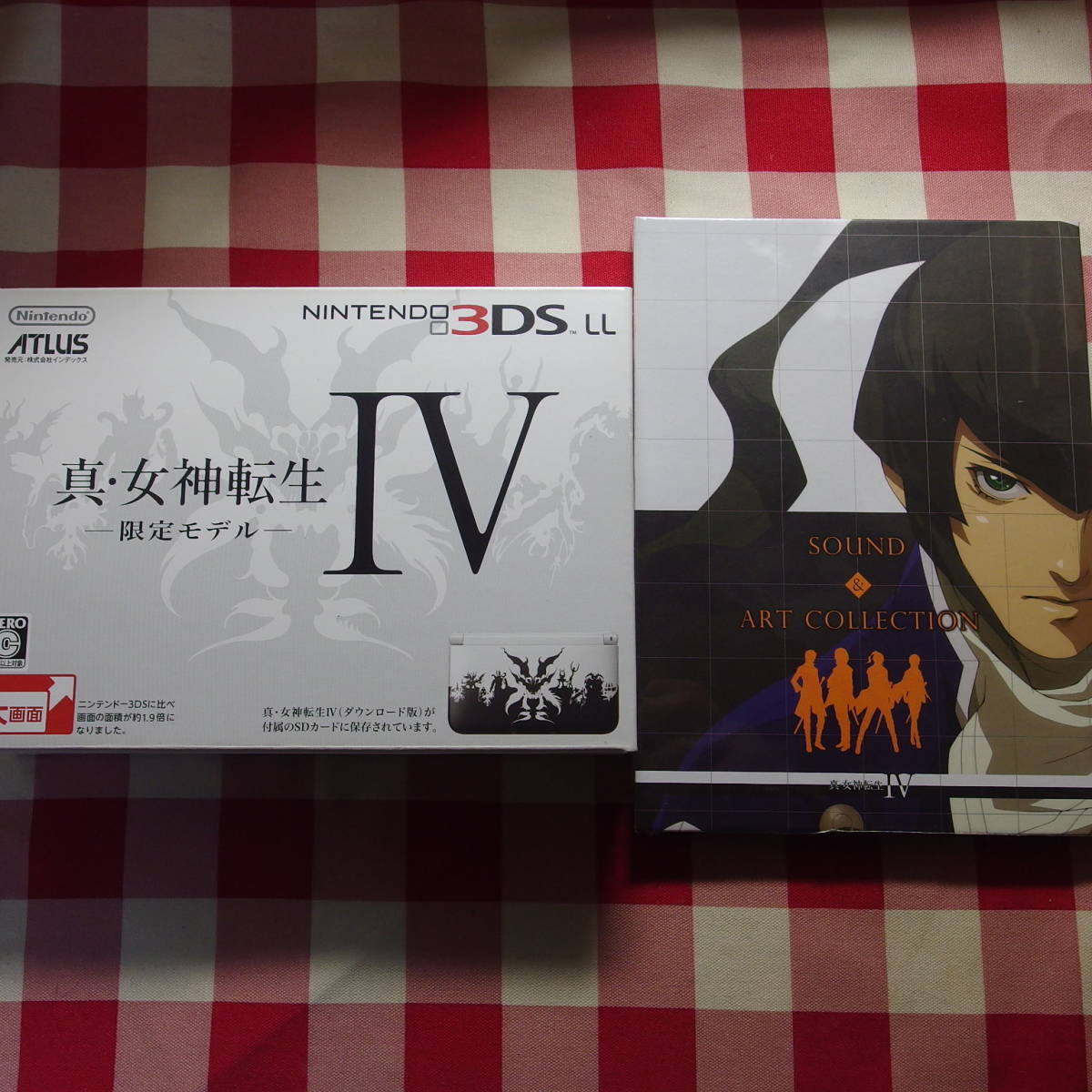 新品未開封 ニンテンドー3DSLL 真・女神転生IV 限定モデル（SPRSWDDM