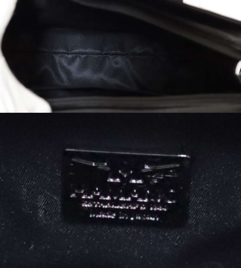 美品 皇室御用達 濱野皮革工芸 HAMANO ハマノ フォーマルバッグ ジュリエッタ トートバッグ レディース 本革 バッグ 黒 金具ブラック