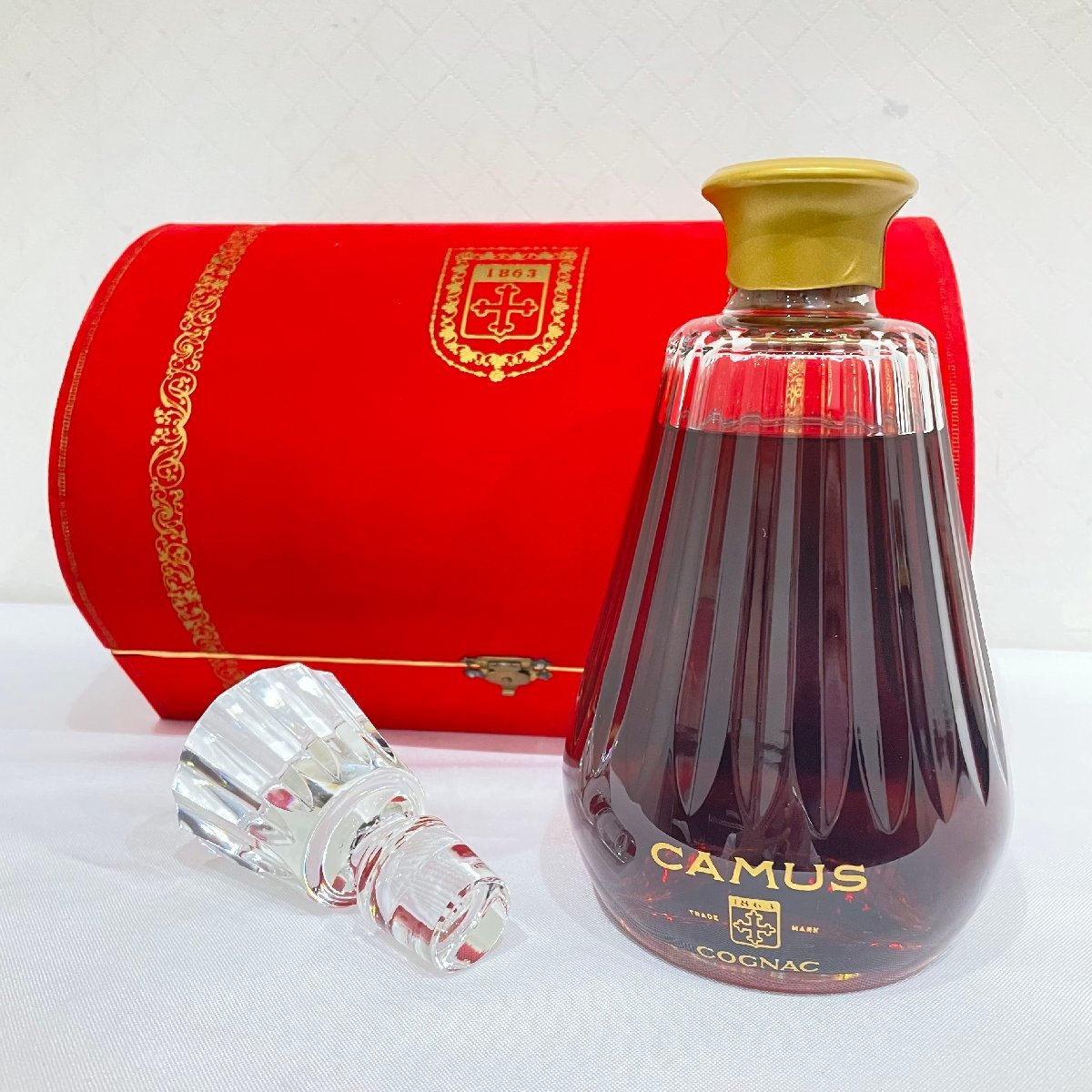 CAMUS カミュ COGNAC バカラ クリスタル ボトル コニャック ブランデー