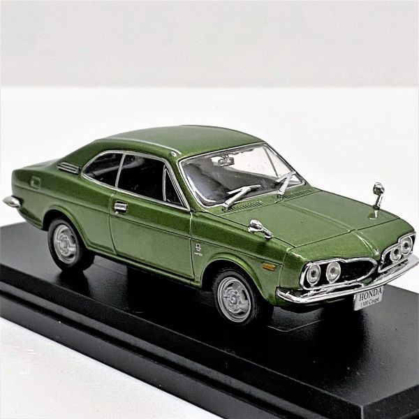 【美品】アシェット 1/43 国産名車コレクション ホンダ 1300 クーペ 1970_画像2