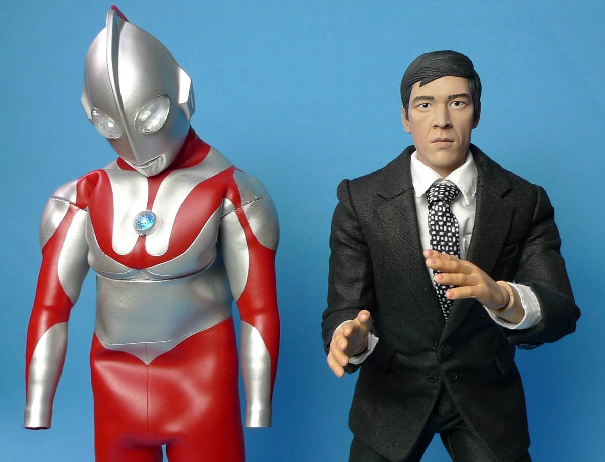 1/6カスタムフィギュア 検: ウルトラマン Bタイプ アマギ隊員 古谷敏