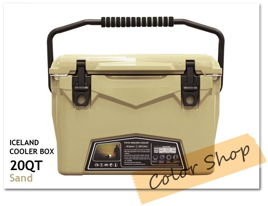 Iceland Cooler Box アイスランド クーラーボックス【 20QT(18.9L