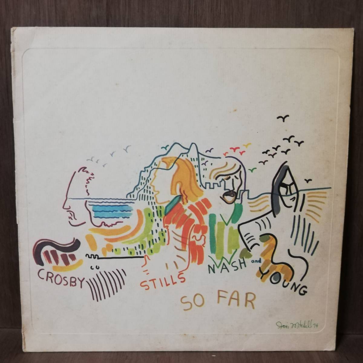 LP - US盤 - Crosby, Stills, Nash & Young - So Far - SD 18100 - *25_画像1
