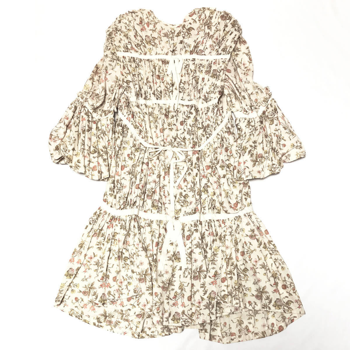 YUKI. машина ... цветочный принт One-piece цветочный JUNYA WATANABE Comme des Garcons Junya 08SS 2008SS Floral Pattern Dress