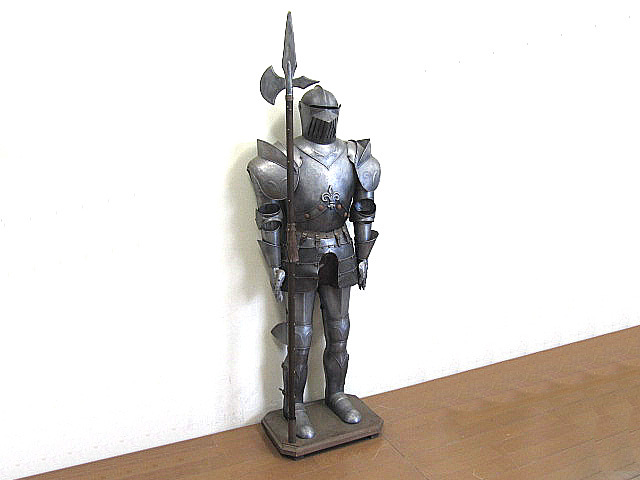 イタリア製 等身大 西洋甲冑 鎧一式 H182cm インテリア イタリア製 等身大 西洋甲冑 鎧一式 H182cm インテリア