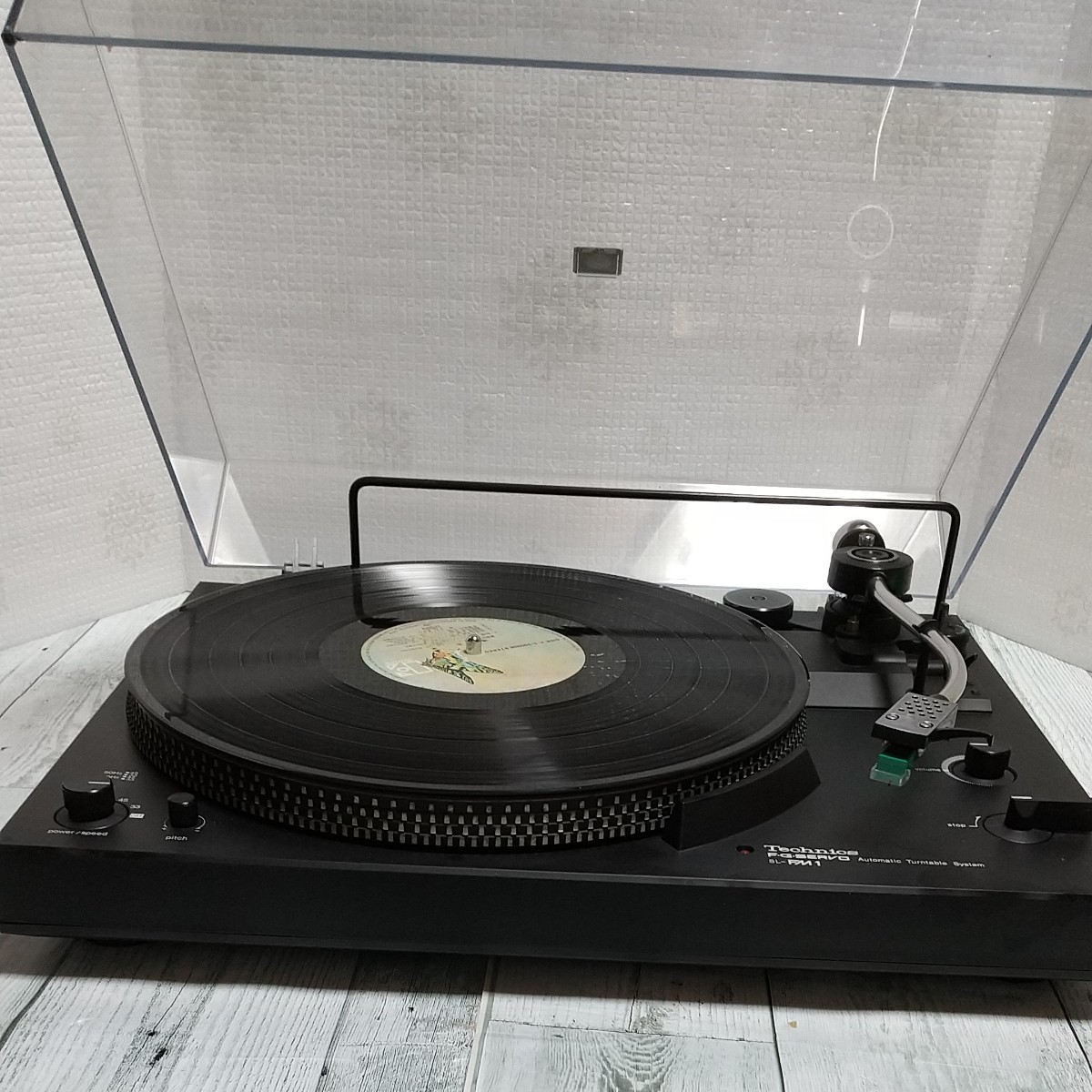 Technics SL-FM1 レコードプレーヤー 動作良好-