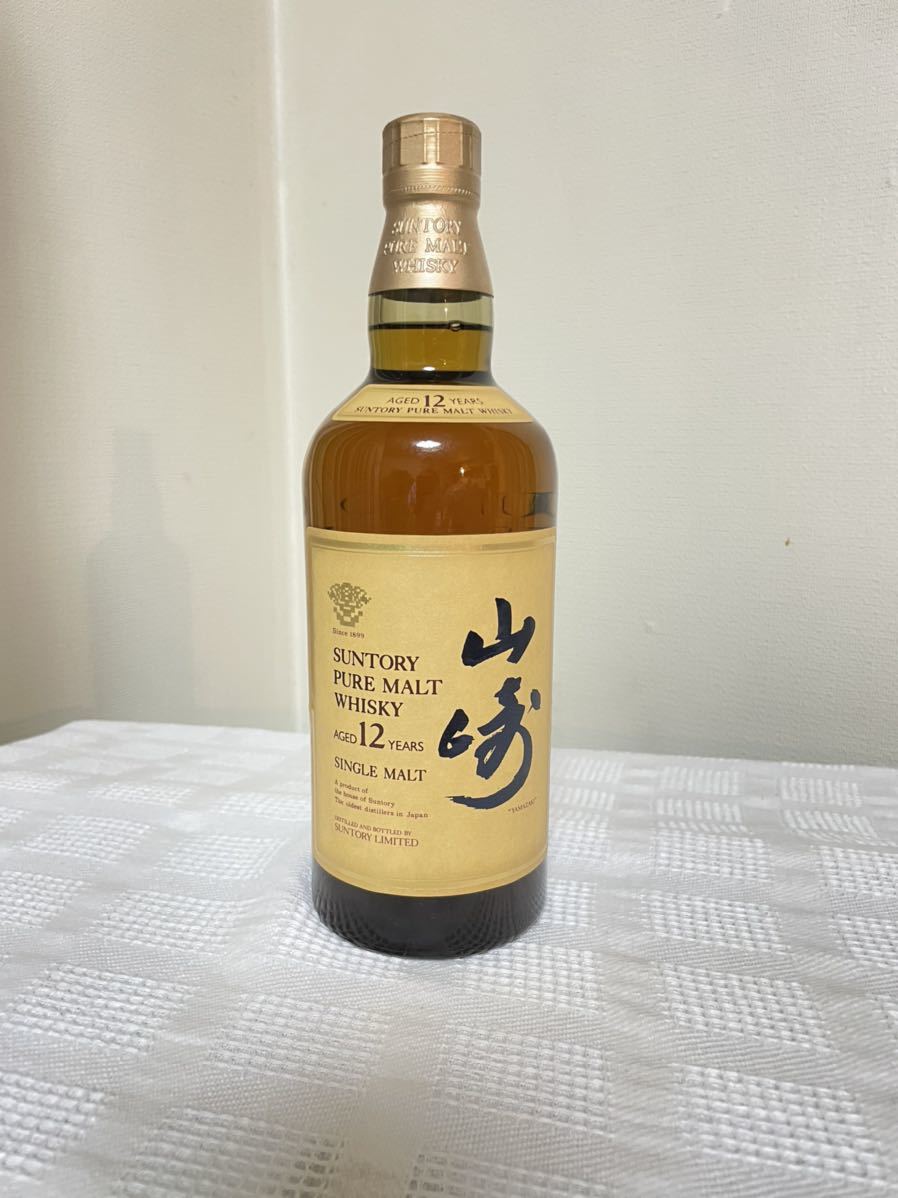 サントリー山崎12年 ピュアモルトウイスキー 古酒 YAMAZAKI SUNTORY