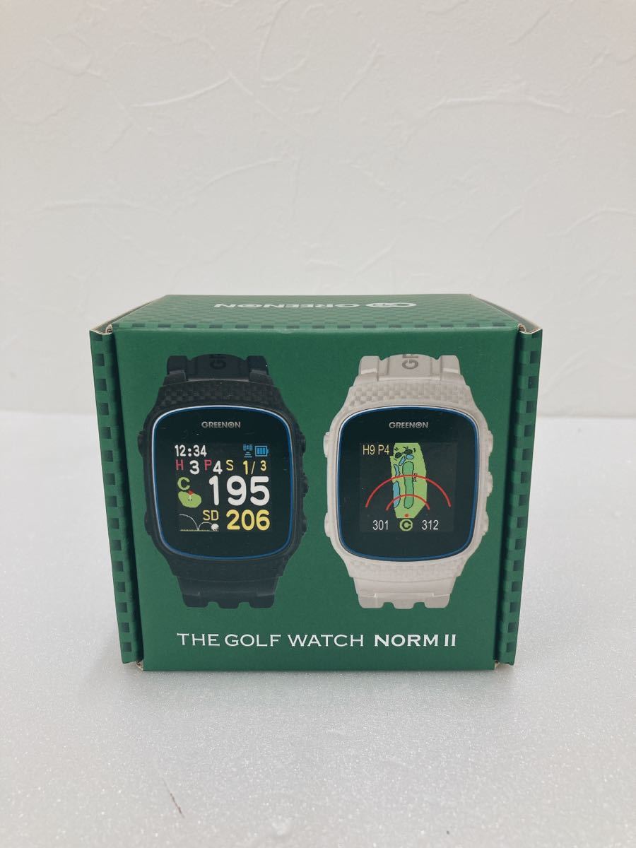 GREEN ON THE GOLF WATCH NORM IIグリーンオン ザ・ゴルフウォッチ