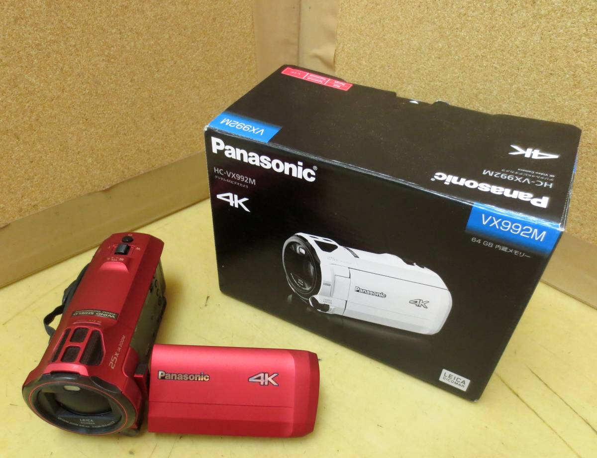 N5☆Panasonic パナソニック☆デジタル4Kビデオカメラ HC-VX992M☆美品