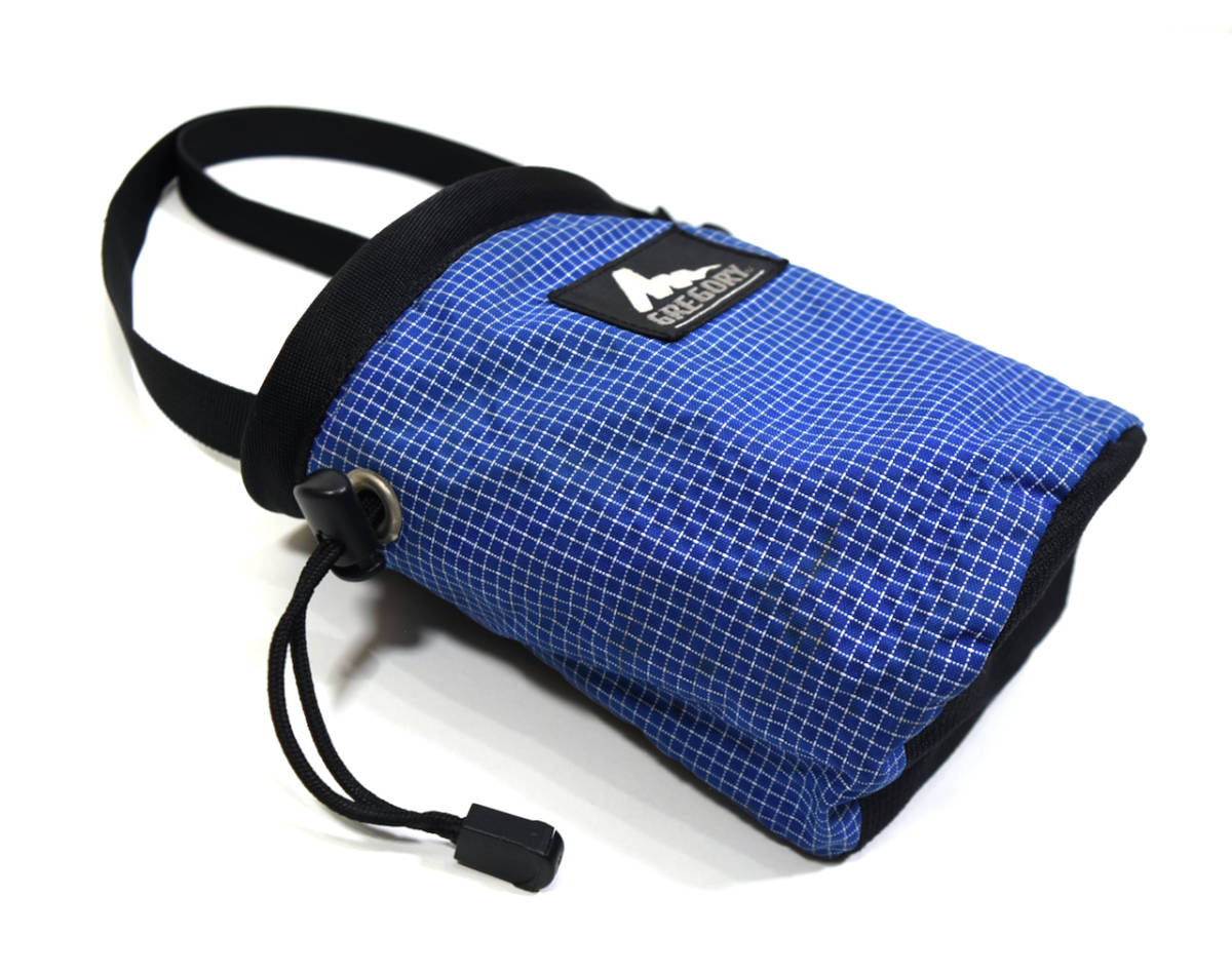 2000s GREGORY Chalk bag Blue spectra オールドグレゴリー チョークバッグ ショルダーポーチ ブルースペクトラ アウトドア_画像5