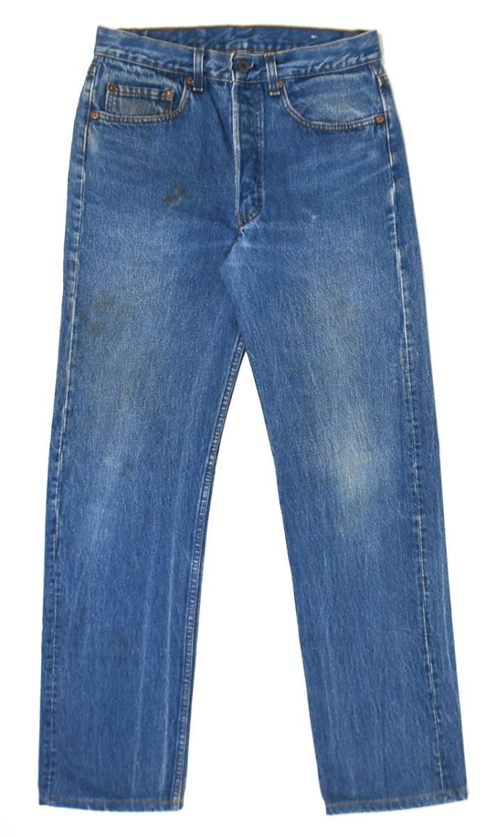 珍しい W31 501 LEVI'S 1986 USA製 Indigo インディゴ デニムパンツ