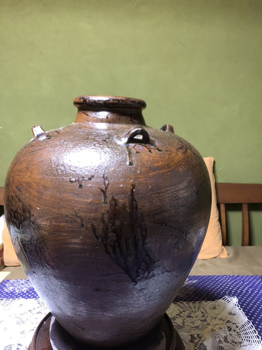 江戸時代初期 祖母懐茶壺 瀬戸 | inmano.com.br