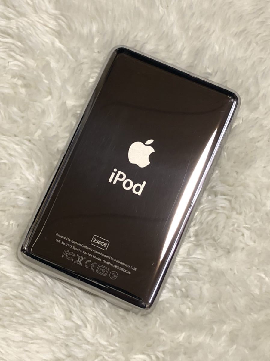  редко встречающийся Apple iPod classic ...6.5 поколение  160GB с 256GB  голубой  синий  цвет   синий  custom 　 реконструкция   MC297J   MC293J  панель 　 батарея   новый товар 