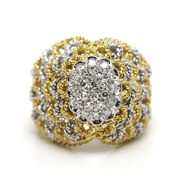 珍しい ダイヤモンドリング トレベール Belle Tres 10号 18644 指輪